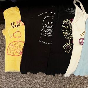 SOLD ON MERC 6 pc bundle - David & Goliath tees, tanks, shorts